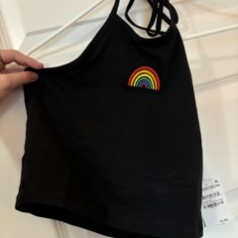 Cute Halter top Nordstrom cropped tank